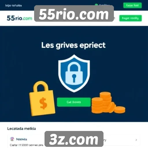 Segurança em transações no site 55rio.com