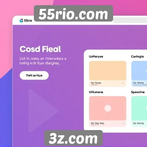 Interface do usuário do 55rio.com é intuitiva e amigável